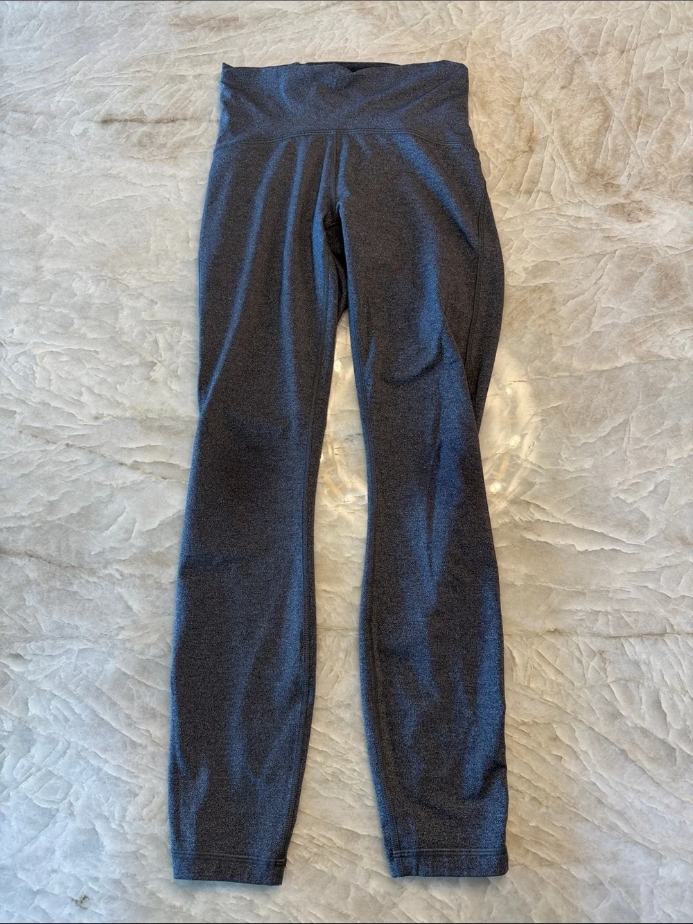 lululemon athletica Heathered Gray Performance Leggings